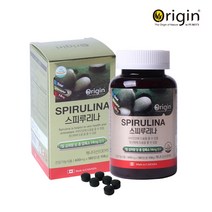 오리진 하와이안 스피루리나 600mg 180정 엽록소 피부건강 항산화에도움 꿀피부