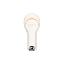 어바웃올리 유아용 안전 손톱깎이, 옐로우, 1개