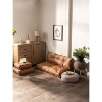 좌식 소파 베드 침대 1인 쇼파 리클라이너 매트리스 거실, 그레이