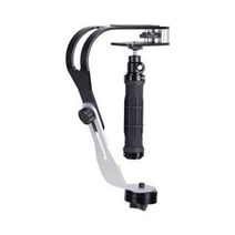 Gimbal 짐벌 촬영 알루미늄 미니 핸드헬드 디지털 카메라 안정기 삼각대 비디오 스테디캠 모바일 dslr 5dii 모션 dv 스테디캠 for gopro dji 가성비, 검은 색
