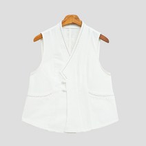 단아한의 여성 여자 봄 여름 가을 생활한복 개량한복 법복 절복 승복 설미조끼