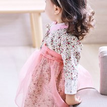 앨리홈 플라워 철릭 한복