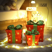 비투비월드 3종 크리스마스 선물상자 장식세트/인테리어소품, 단품