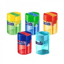 스테들러 2홀 연필깍이 칼라 512-006, 단품, 단품