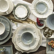 VBCCASA 폰다코 바로크 디너접시 9888-29FS, 그레이