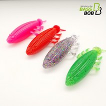 [배스밥] 플로팅 프로그 웜 8cm14g 배스낚시 루어낚시 가물치, FFROG WORM-3