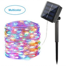 옥상 천막 가제보 보온 아웃도어 스트링 라이트 300 LED 8 모드 파티오 조명 아웃사이드 마당 전망대 파티 웨딩 텐트 베란다 크리스마스 정원 장식, 06 Multicolor B_01 7M 50LED