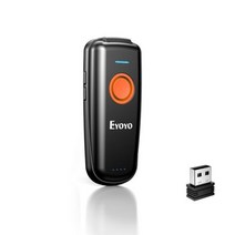 EYOYO EY-023L 미니 바코드 스캐너 1D 2.4G 무선 안 드 로이드 IOS Windows 블루투스 레이저 리더, 01 as photo