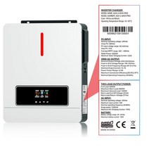 태양광 인버터. ECGSOLAX 하이브리드 충전기. 순수 MPPT 컨트롤러 LCD. 4200W. 24V., 02 6200W_02 4_01 220-240V