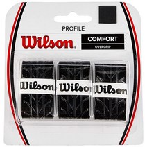 윌슨 wilson Sporting Goods Profile 테니스 라켓 오버 그립 블랙 (WRZ4025BK) 가성비 추천 미국직구, ns
