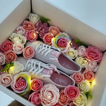 여자친구 전역선물 꽃신박스 곰신선물, DIY(고객님이 직접 꽃을 꽂아요)