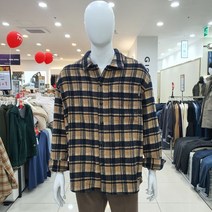 행텐 남성 원포켓 체크셔켓 10390-020-802-30