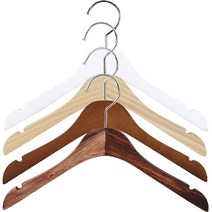 원목옷걸이 나무 베이직 셔츠상의 아동 (10개), (찌꾸), 10개입