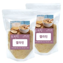 순하당 국내가공 젤라틴 가루 분말, 300g, 2팩