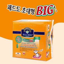 벨버드 초대형 빅 반려견 배변패드 베이비파우더향 30매, 1팩