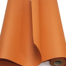 크라프트지 양면칼라크라프트지 - 오렌지색 (53cm-20m/80g) DIY꽃포장 포장재료 꽃포장 선물포장 종이류 포장재 모던포장지 고급종이