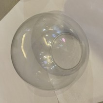스테인드글라스 스탠드 조명 팬던트 침실 램프 천장 펜던트 식당 가구, 투명 유리 130mm