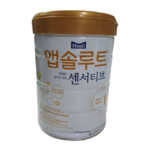 앱솔루트 센서티브 분유 1단계 900g 1캔 2캔 매일유업, 앱솔루트 센서티브 1단계X2캔