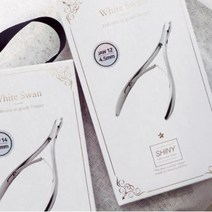 샤이니 화이트 스완 니퍼 JAW12 4.5mm, 혼합색상, 1개