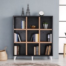 3단 다리있는 안방서재장 엔틱 정사각책장 소형 작은 미니, 상품선택, 아카시아