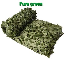 루프탑텐트 차량 위 카 호환 어닝 강화 카모플라주 그물 군사 위장 사냥 자동차 화이트 그린, PURE GREEN+2x3m