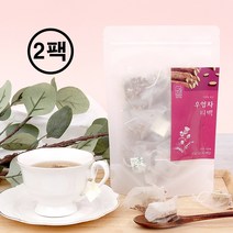 경성건강원 우엉차 티백 우엉 국산 100% 말린 뿌리 사포닌 이놀린 타닌 철분 식이섬유 우엉물 효능 식수대용 건강차 삼각티백, 30개입  2팩