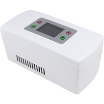 인슐린냉장고 저온저장고 휴대용 충전식 주사 시약 보관 항온박스 약품냉장고, 5번 에너지절약및절전-흰색높은버전4배터리