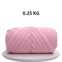 Chunky Yarn Thick Warmth DIY Knitting Giant Crochet Soft Big Cotton Roving Wool Yarns Hand-knit Blan, 한개옵션1, [15] Pink 0.25KG