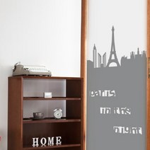 [바보사랑] is753-파리도쿄건물_유리문시트지[꾸밈], 타입선택:2.도쿄