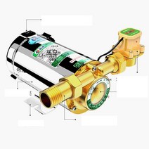 지하수 펌프 양수기 정화조 수압 가압 가정용 220v, 100W 자동 부스터 펌프 +필터+ 누수 방지