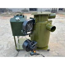 폐오일 기름 소각로 열풍 난로 스토브 폐유 난방 온실, 건식소성로 20평 풀세트 도장시 주의사항