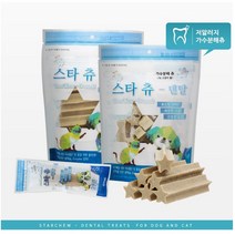 스타츄 가수분해 반려동물 덴탈껌 스틱형/컷팅형 180g, 스틱형2