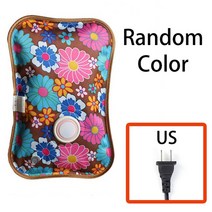 온열침낭 열선침낭 발열침낭 전기 온수 가방 겨울 핸드 워머 충전식 미국/유럽 표준 전압 선박용 히터, [01] US-Random color