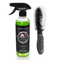 AD 오토브라이트 다이렉트 브라이트 젤 휠 크리너 500ml 갈변 제거제 세정제 분진 제거 + 휠브러쉬, 구성1 : 브라이트젤 500ml+휠브러쉬