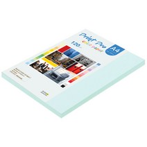 종이문화 프린트프로 칼라복사지 A4 120g No.15 아쿠아블루 80매