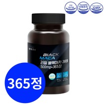 블랙마카 아르기닌 마카의 효능 피로회복제 남성활력제 운동전 부스터 아관문 365정 1통