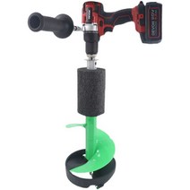 아이스오거 빙어 얼음 드릴 뚫기 구멍, 8인치 미니 드릴 파이 빙어