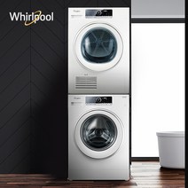 월풀 6센스 10kg 월풀드럼세탁기 FSCR10421+ 월풀습식건조기 DSCX10123 온라인공식판매, 화이트