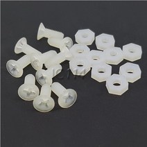 플라스틱 볼트 너트 10개단위 PLASTIC-FASTENER-3mm, 3x6mm