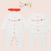 압소바 [압소바]체로헤어밴드우주+내의 2종세트[리본손수건증정]