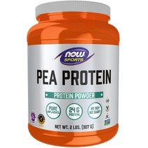 Now Foods Sports 완두 단백질 순수 무맛 907g(2lbs)