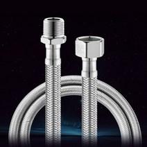 세면대 고압호스 40 60 80 연장 1p 세면대 싱크대 수전 배수관 수도꼭지 연결호스 연장용, 40cm 1개