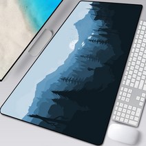 야구 스트라이커존 그물망 네트 피칭 배팅 연습 Deep Forest Firewatch 노트북 게이머 마우스 패드 게임용 대형 잠금 장치 키보드 70x30 cm Deak Mat fo, kanhuoren-022+700x300x3mm