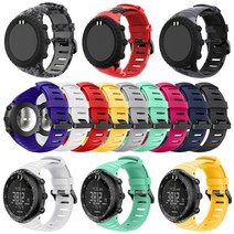 순토 코어 전용 밴드 시계줄 Suunto Core 실리콘 스트랩, 베이직, 타입2 베이직_옐로우