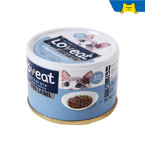 사조 러브잇 레드라벨 고양이 간식캔 흰살참치와 멸치 160g, 흰살참치와 훈제연어