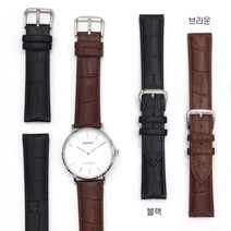 굿앤굿 가죽 시계줄 18mm 20mm 22mm 밴드 교체