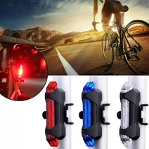 전기 자전거 출퇴근 배달 Usb 스타일 충전식 휴대용 성인 안전 경고 사이클링 액세서리 후면 led 테일 램프 밤, 하얀
