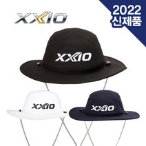 [22년신상]XXIO 젝시오 GAH-20046I UV차단 사파리 카우보이 골프모자-3종칼라, 블랙