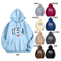 usa 후드티 남녀 공용