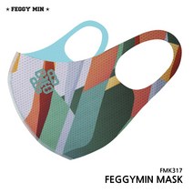 페기민 3D 여름 마스크 FMK317 M, 1개